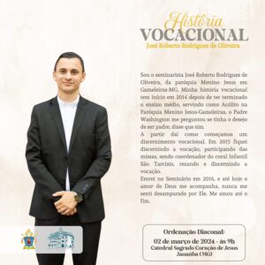 Diácono: José Roberto Rodrigues de Oliveira